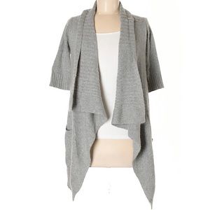 Twenty One Extra Soft Gray Rabbit Hair Cardigan